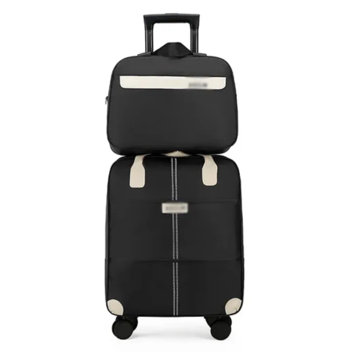 Set de Bagages Tendance 2025 – Sac de Voyage Imperméable à Roulettes avec Sac à Main Intégré