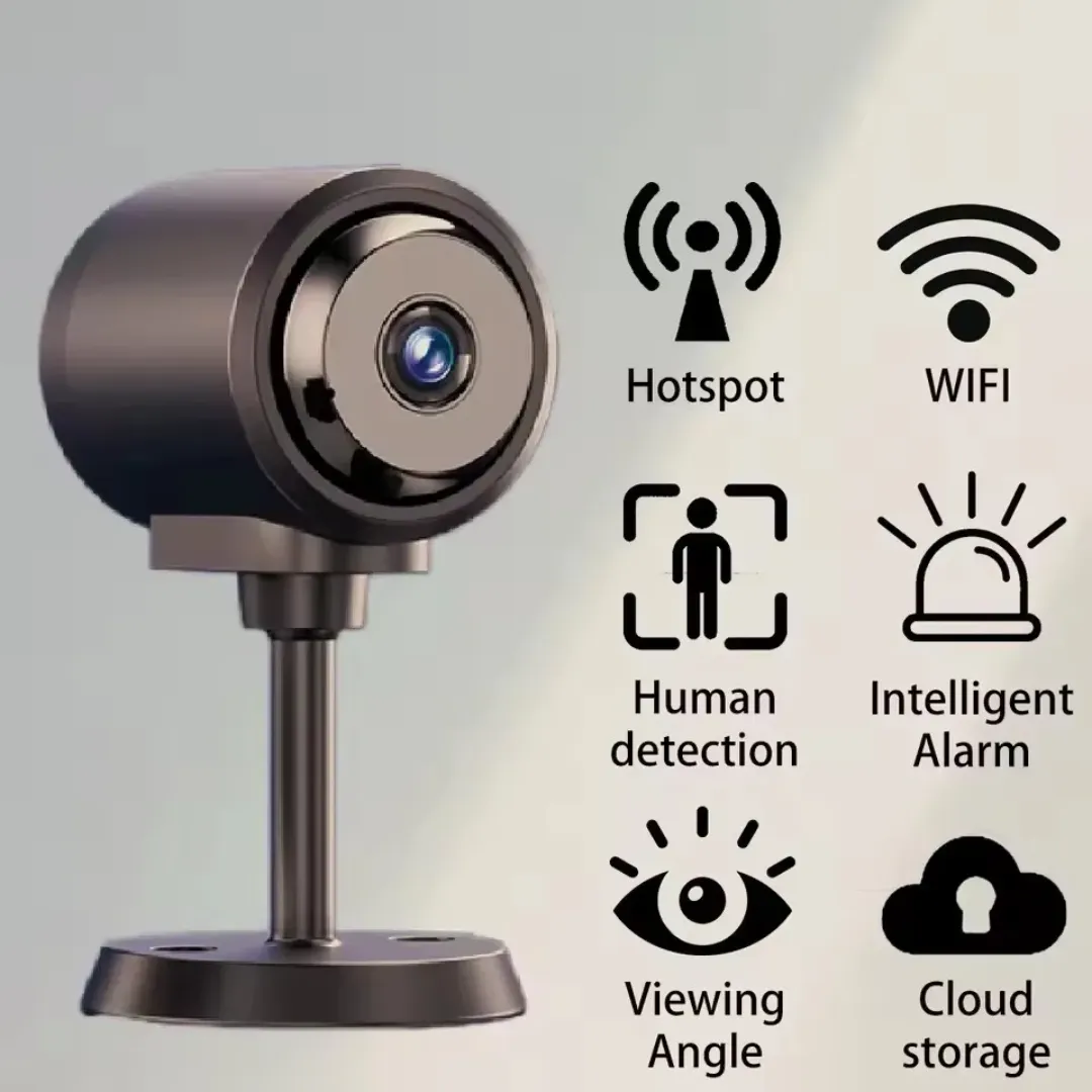Caméra WiFi C23 Bullet – Compacte avec Vue Large et Fixation Murale