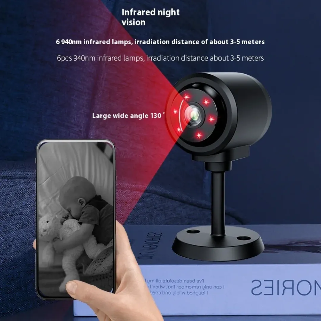Caméra WiFi C23 Bullet – Compacte avec Vue Large et Fixation Murale