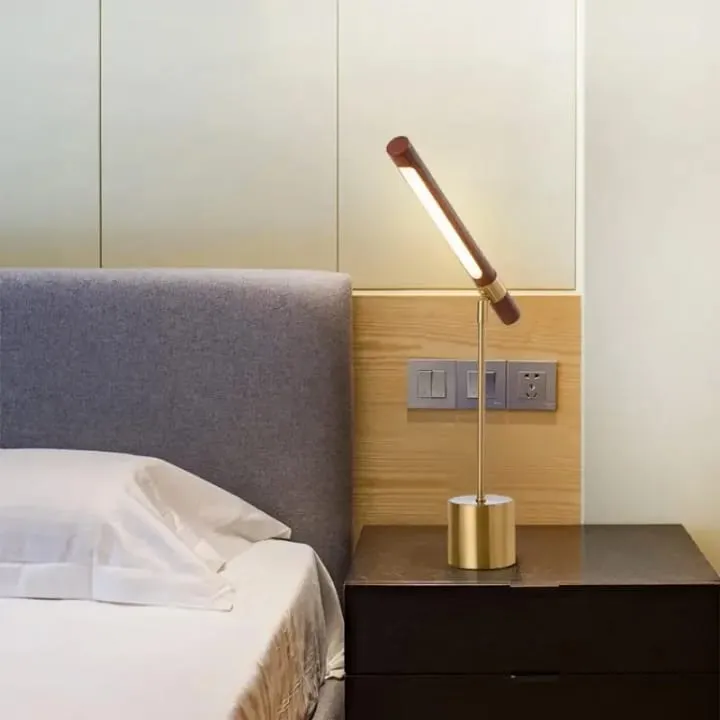 Lampe Tube Cylindrique Dorée – TQ22031