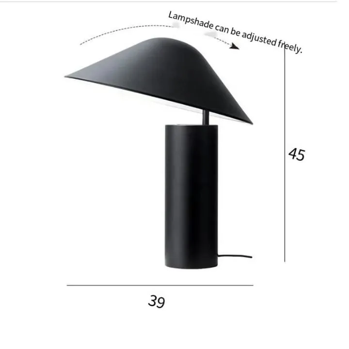 Lampe Noire Minimaliste Métal Peint – TQ22039