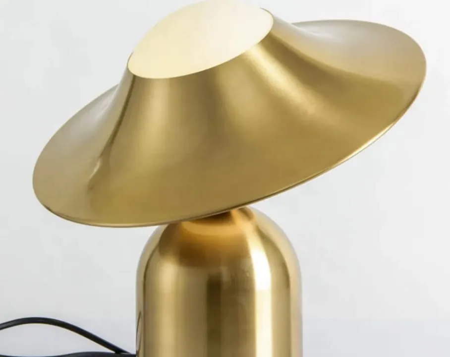 Lampe de Table Dorée Globe Haut – TQ22051