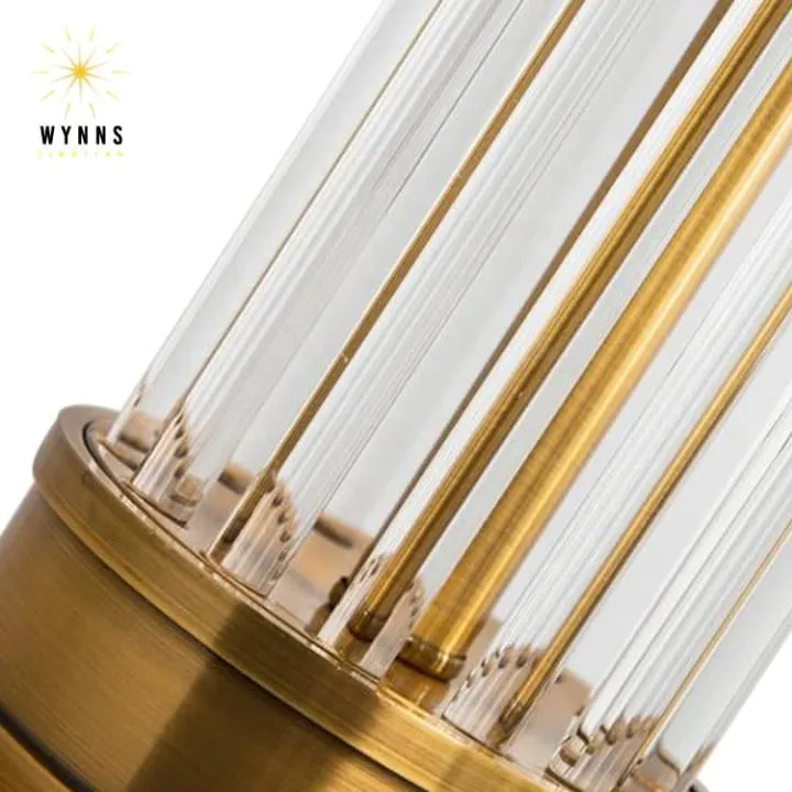 Lampe avec Socle Marbré Carré – YF-124
