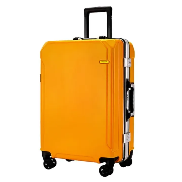 Valise Rigide Premium en Aluminium – Sécurité à Code, Roulettes Pivotantes 360°, Design Unisexe Ultra-Résistant