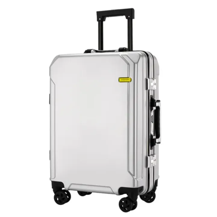 Valise Rigide Premium en Aluminium – Sécurité à Code, Roulettes Pivotantes 360°, Design Unisexe Ultra-Résistant