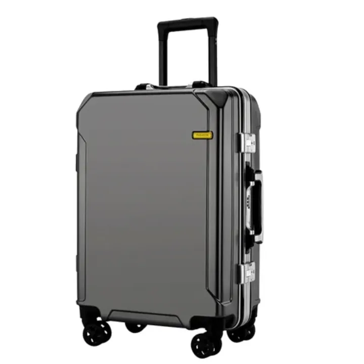 Valise Rigide Premium en Aluminium – Sécurité à Code, Roulettes Pivotantes 360°, Design Unisexe Ultra-Résistant