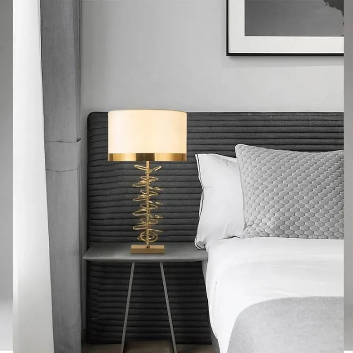 Lampe Compacte à Tige Torsadée – YF-216-S
