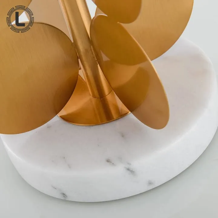 Lampe à Ornements Circulaires Dorés – YF-169B