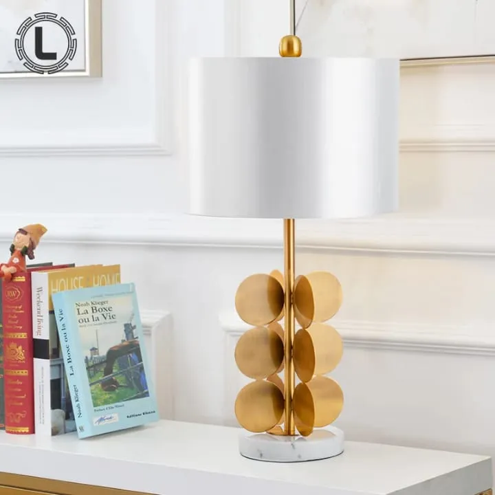 Lampe à Ornements Circulaires Dorés – YF-169B