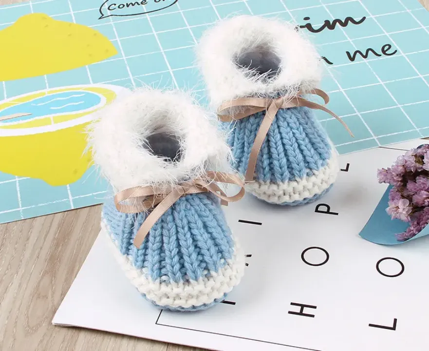 Chaussures Bébé Fille Élégantes avec Noeud Pailleté – Confortables et Antidérapantes