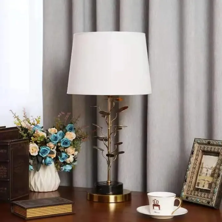 Lampe Branche Feuillage Dorée – YF-224