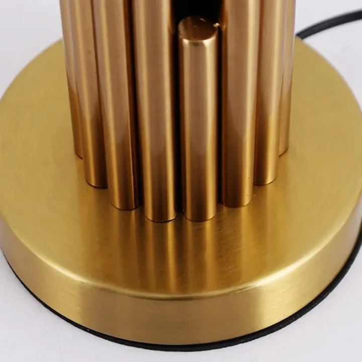 Lampe Dorée à Base Cylindrique – YF-222