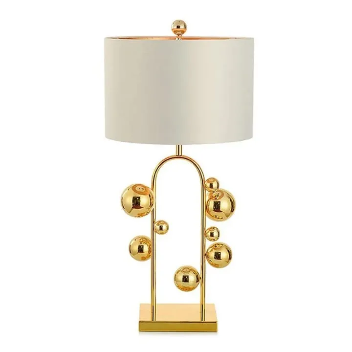 Lampe à Boules Décoratives Dorées – YF-240