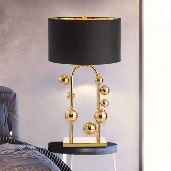 Lampe à Boules Décoratives Dorées – YF-240