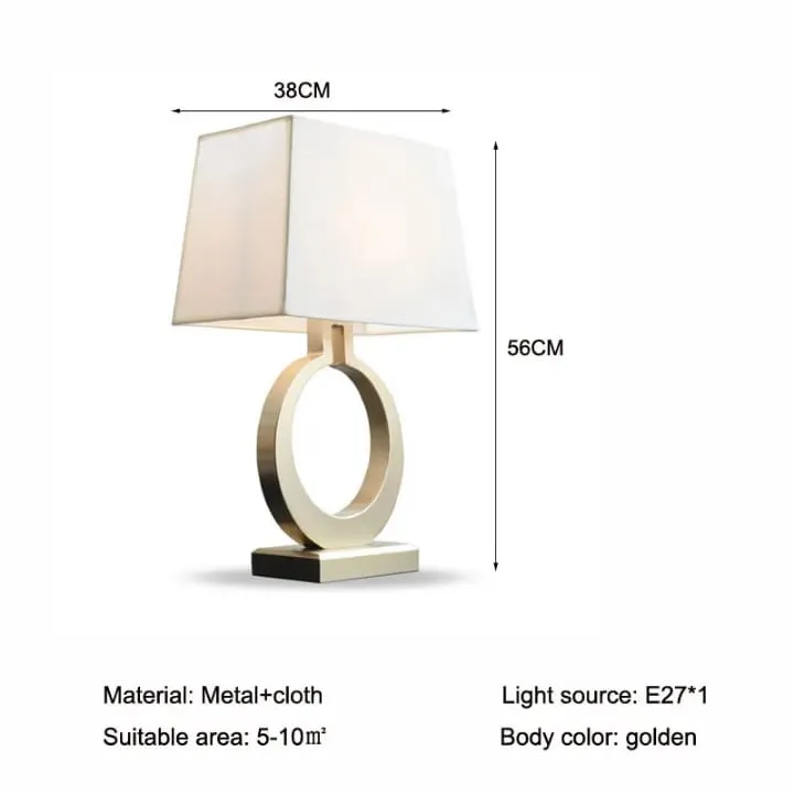 Lampe Cercle Doré Compact – YF-268S