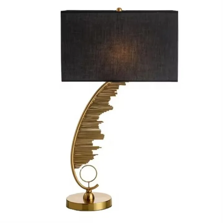 Lampe Colonne Spirale en Tissu – YF-289