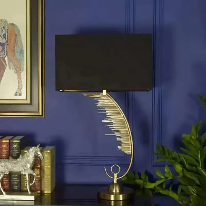 Lampe Colonne Spirale en Tissu – YF-289