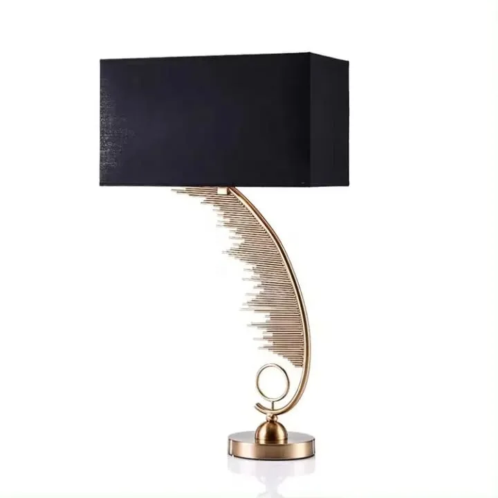 Lampe Colonne Spirale en Tissu – YF-289