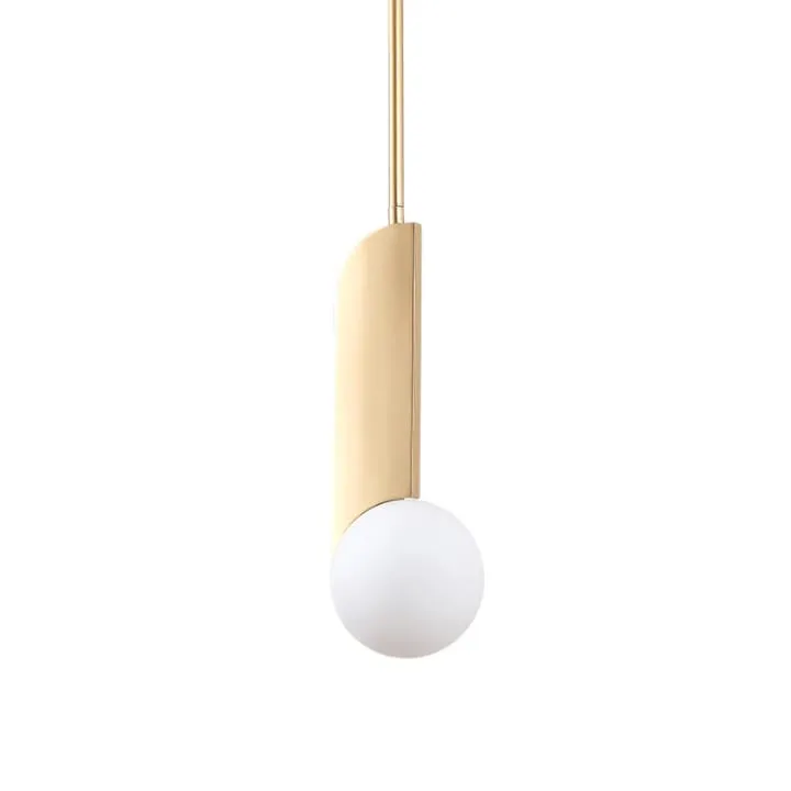 Lampe Tige Fine avec Sphère en Verre – YF-820