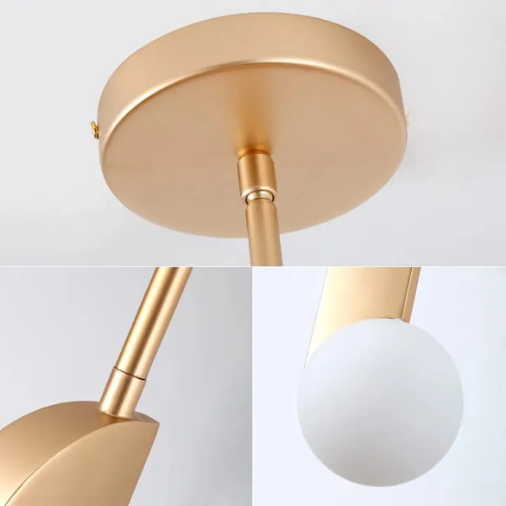 Lampe Tige Fine avec Sphère en Verre – YF-820