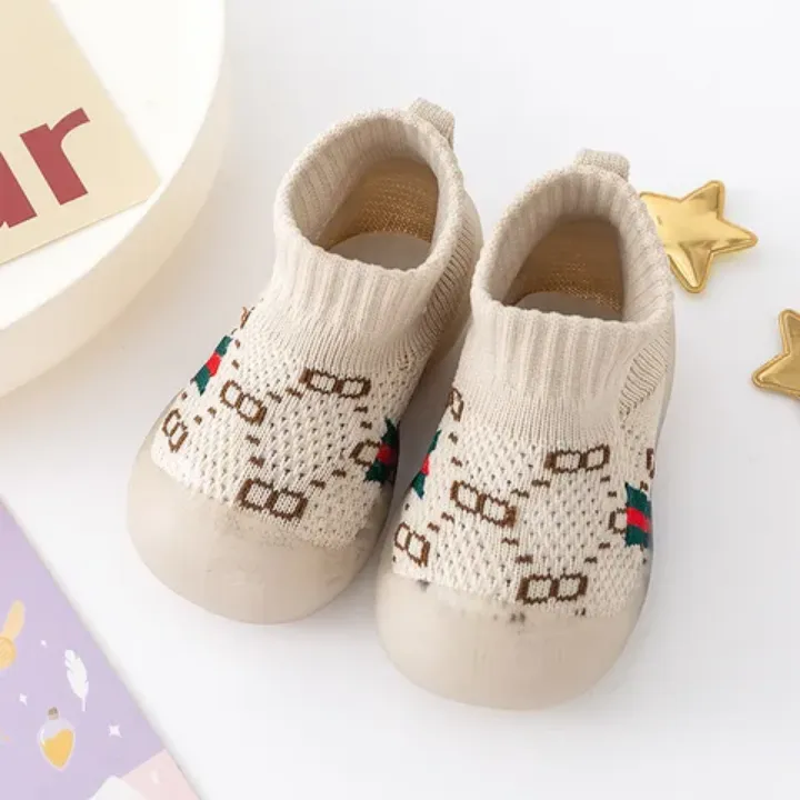 Chaussons Chaussettes Bébé Antidérapants – Design Mignon et Confort Assuré