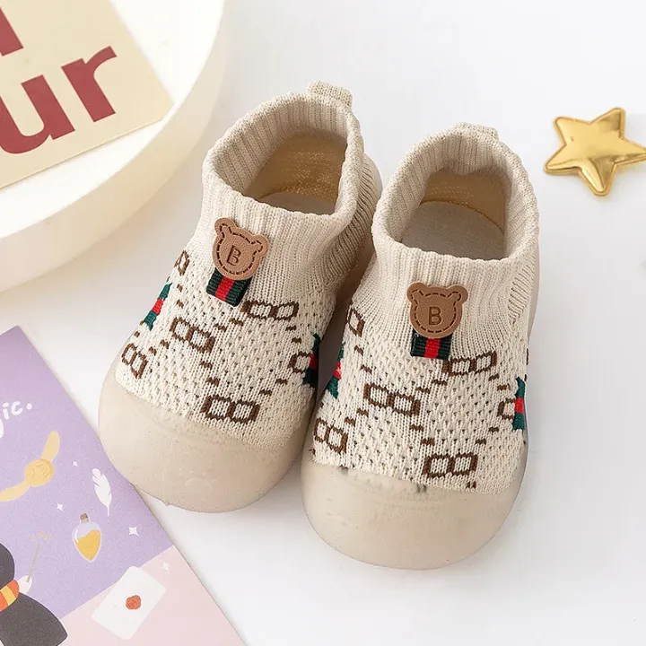Chaussons Chaussettes Bébé Antidérapants – Design Mignon et Confort Assuré