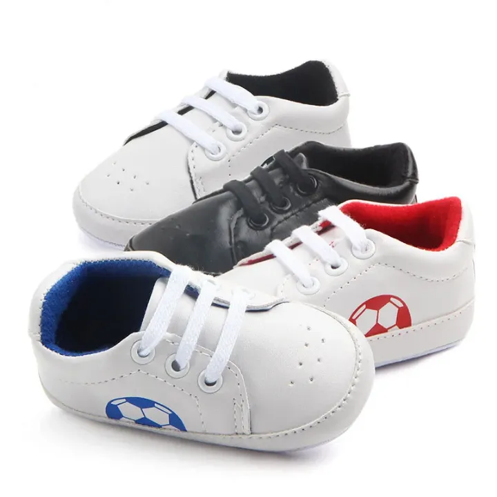 Baskets Bébé Sport – Premiers Pas Confortables et Stylés (Motif Ballon)