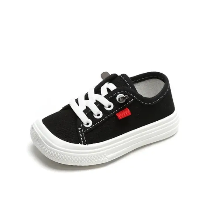 Chaussures Filles Colorées – Baskets en Toile Confortables et Respirantes