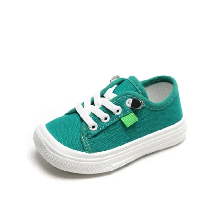 Chaussures Filles Colorées – Baskets en Toile Confortables et Respirantes