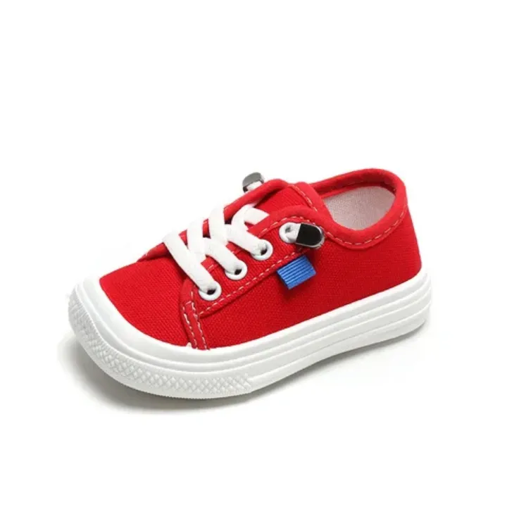 Chaussures Filles Colorées – Baskets en Toile Confortables et Respirantes