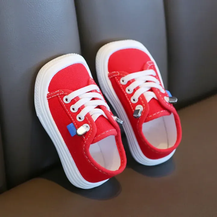 Chaussures Filles Colorées – Baskets en Toile Confortables et Respirantes