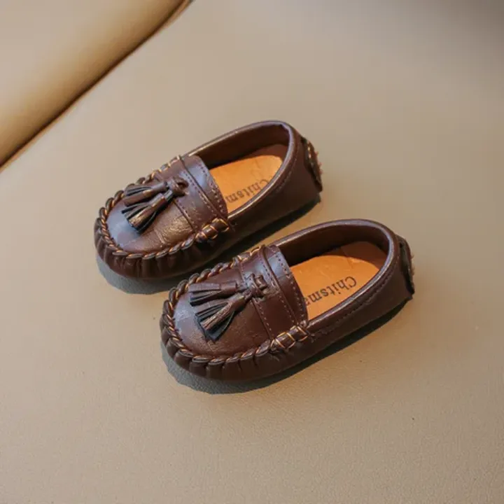 Mocassins Élégants pour Garçons – Confort et Style Sans Lacets