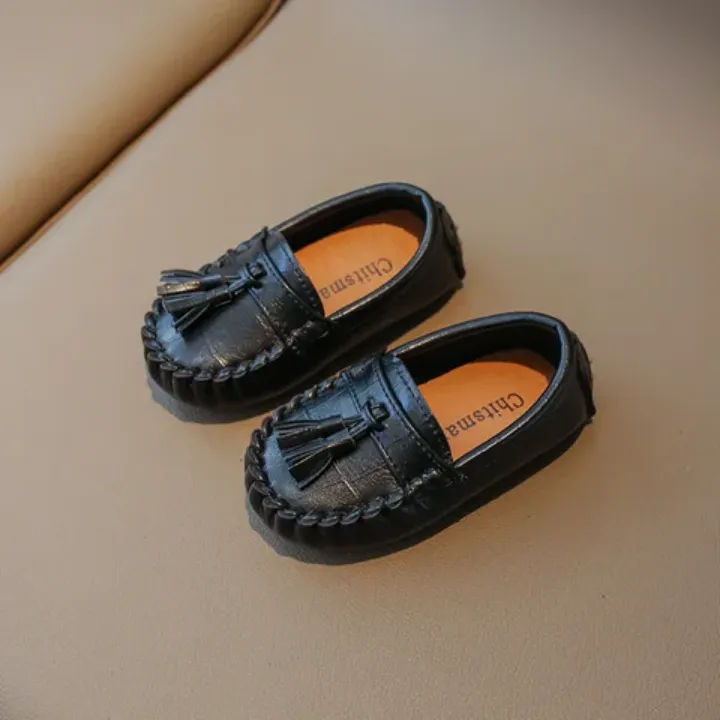 Mocassins Élégants pour Garçons – Confort et Style Sans Lacets