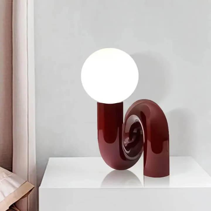 Lampe Sphère Rouge Vin – TQR23005