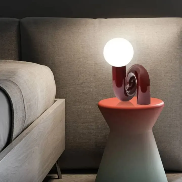 Lampe Sphère Rouge Vin – TQR23005