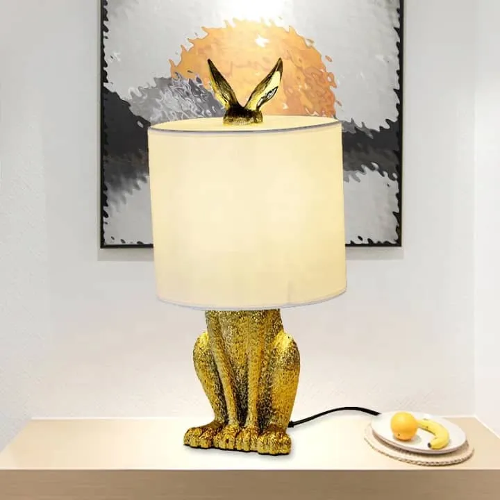 Lampe Lapin Doré – TQTB20291A
