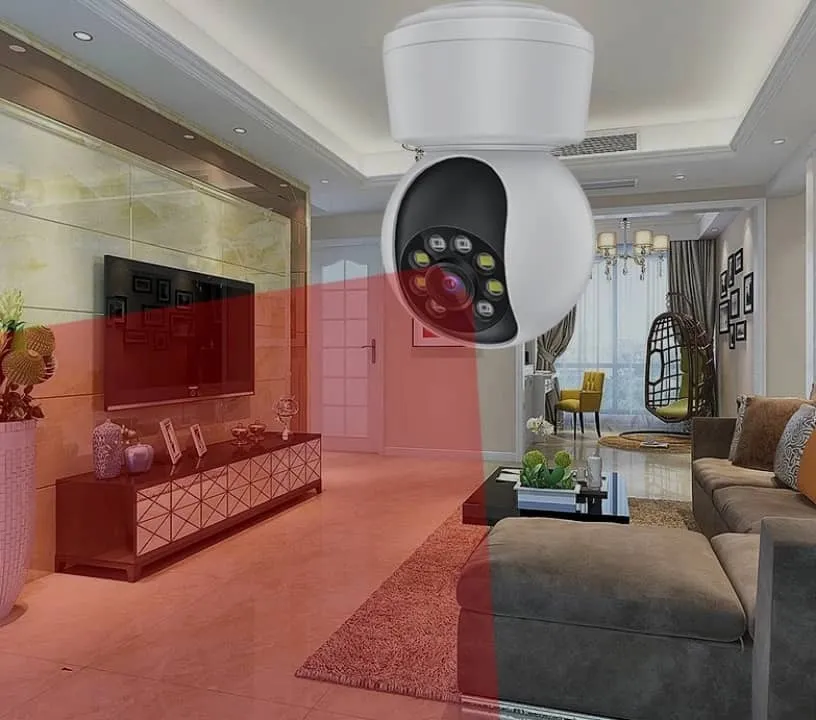 Caméra de surveillance WiFi 360° motorisée HD