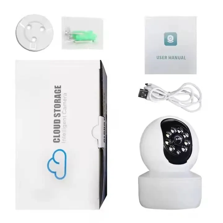 Caméra de surveillance WiFi 360° motorisée HD