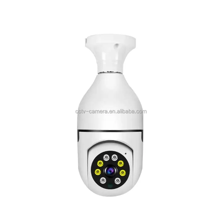 Caméra ampoule WiFi panoramique 360° E27