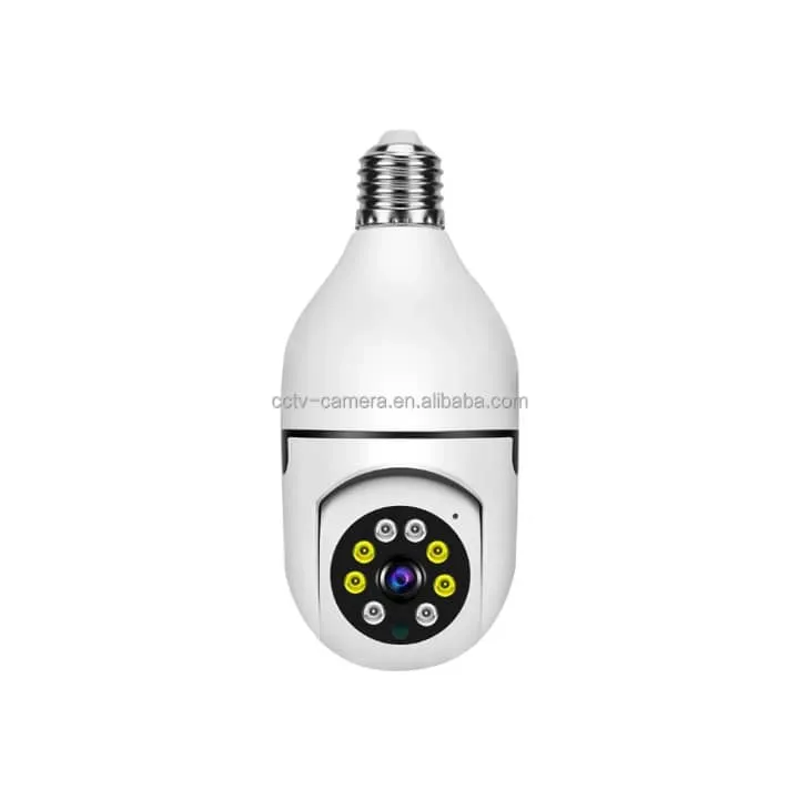 Caméra ampoule WiFi panoramique 360° E27