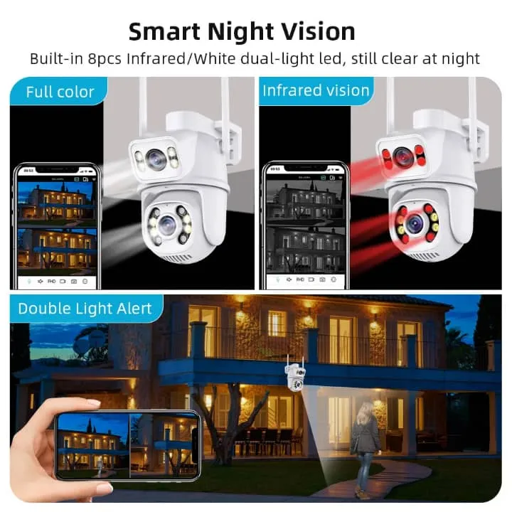 Caméra extérieure Wi-Fi intelligente JT-3Q