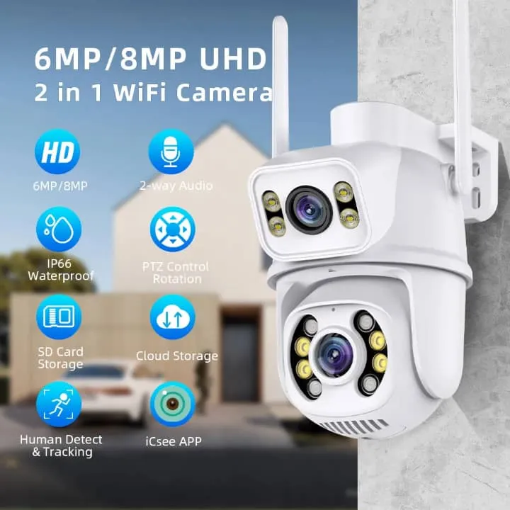 Caméra extérieure Wi-Fi intelligente JT-3Q