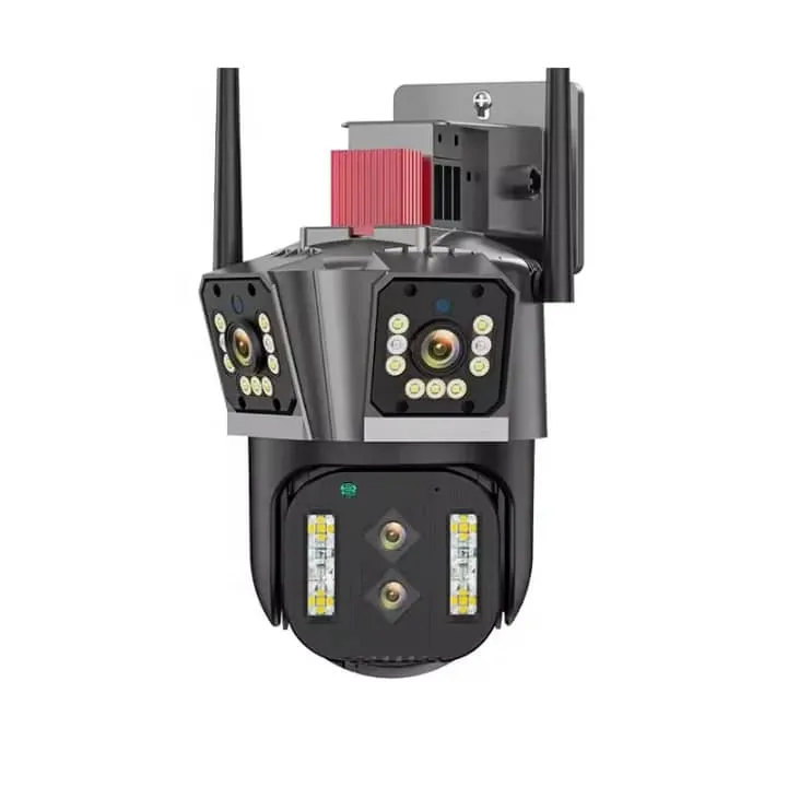 Caméra Solaire 4G Double Objectif – Sécurité 360° Ultra HD