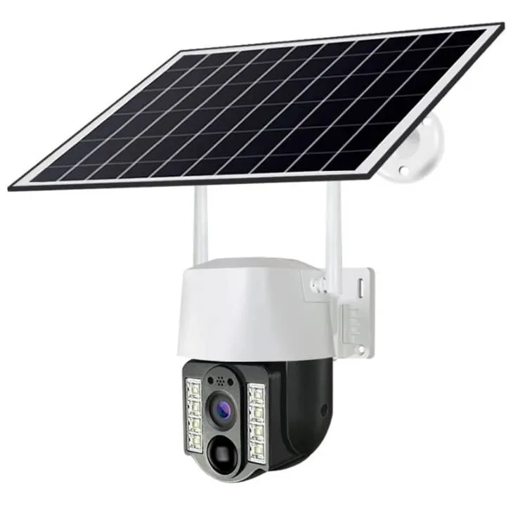 Caméra Solaire Intelligente – Détection & Enregistrement Automatique