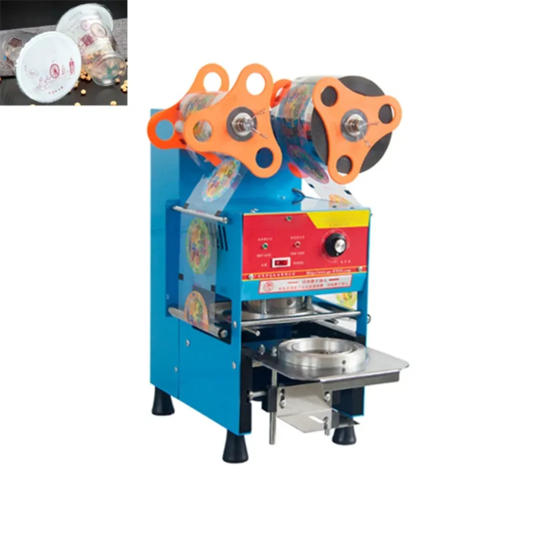 Machine à Sceller les Gobelets – Automatique, 300-500 gobelets/h, Ø90mm – Modèle OLL-A9