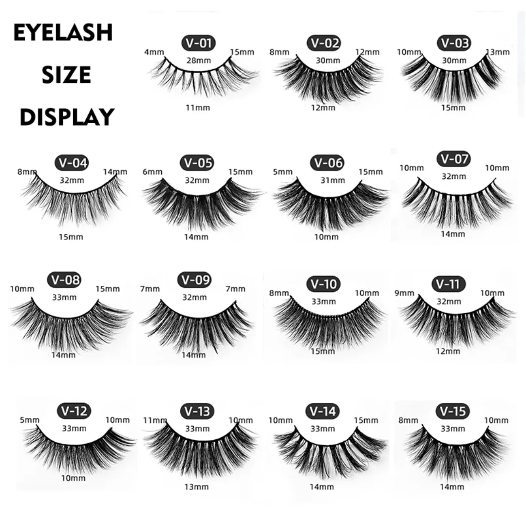 Cils Vaporeux 25 mm en Soie – Effet Vison, Ultra-Légers & Réutilisables – Personnalisables avec Logo