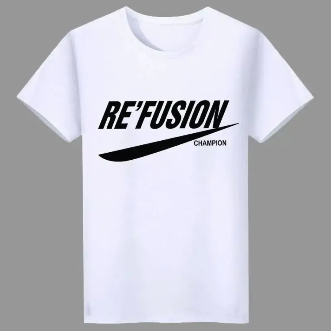 T-shirts Homme Mode Streetwear – Manches Courtes, Imprimés Variés, Coupe Décontractée – Qualité Grossiste