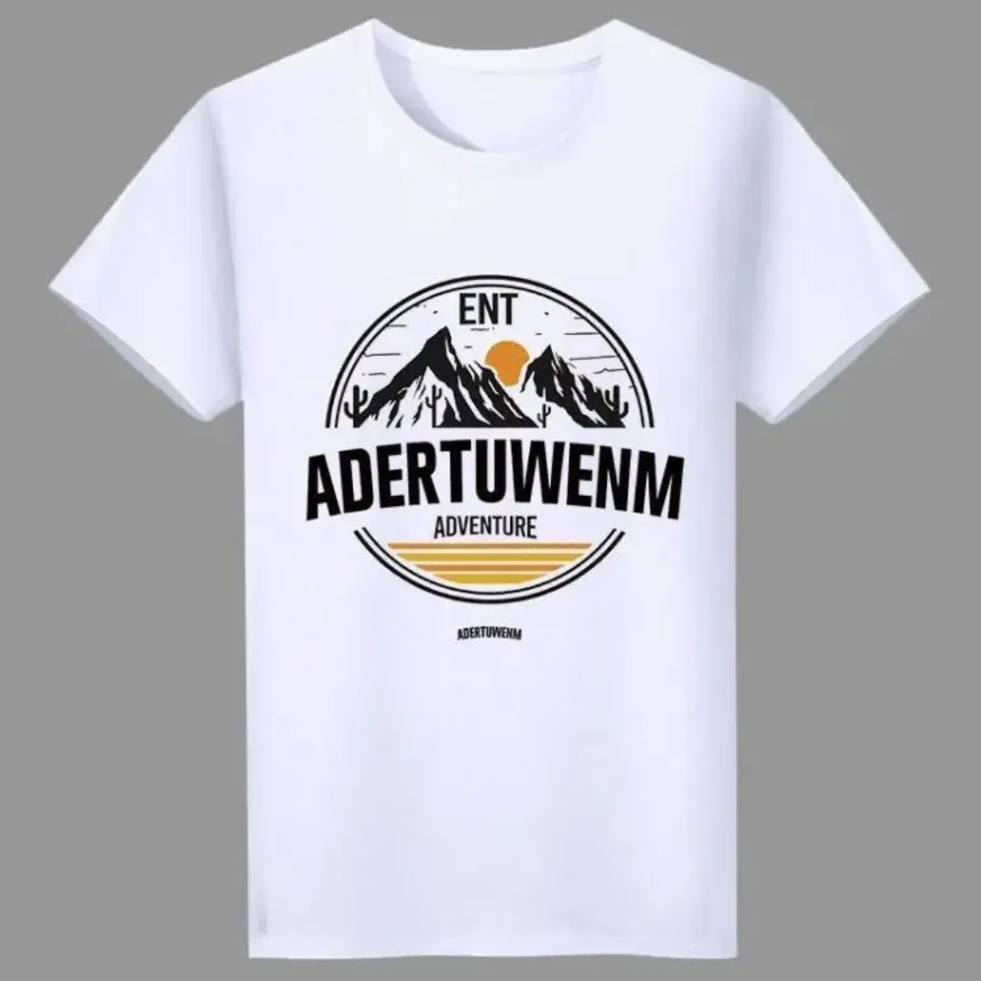 T-shirts Homme Mode Streetwear – Manches Courtes, Imprimés Variés, Coupe Décontractée – Qualité Grossiste