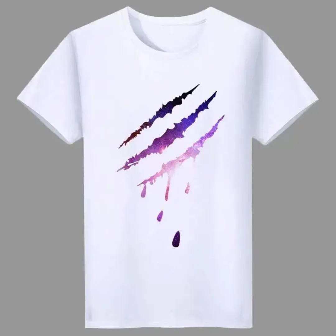 T-shirts Homme Mode Streetwear – Manches Courtes, Imprimés Variés, Coupe Décontractée – Qualité Grossiste