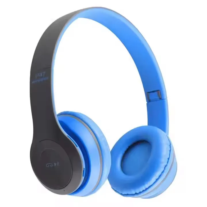 Casque audio Bluetooth P47 sans fil – Micro intégré, USB, batterie longue durée, multi-couleurs